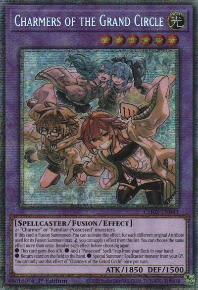 Charmers of the Grand Circle (Starlight Rare) (CH02-EN041) [THE CHRONICLES DECK: Spirit Charmers (All-Foil Edition)]