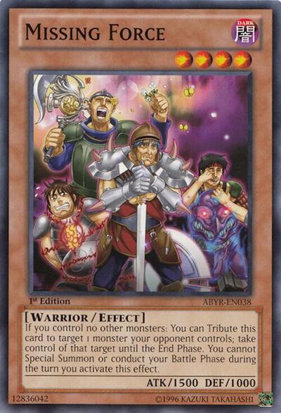 Missing Force (ABYR-EN038) [Abyss Rising]