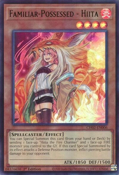 Familiar-Possessed - Hiita (CH02-EN006) [THE CHRONICLES DECK: Spirit Charmers (All-Foil Edition)]