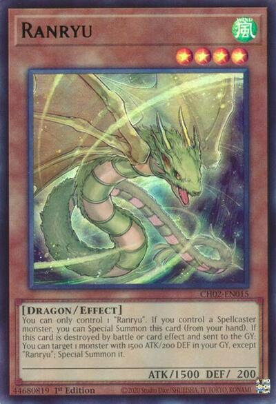 Ranryu (CH02-EN015) [THE CHRONICLES DECK: Spirit Charmers (All-Foil Edition)]