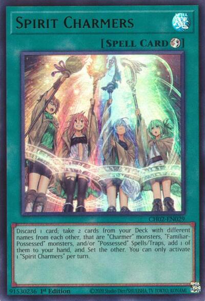 Spirit Charmers (CH02-EN029) [THE CHRONICLES DECK: Spirit Charmers (All-Foil Edition)]