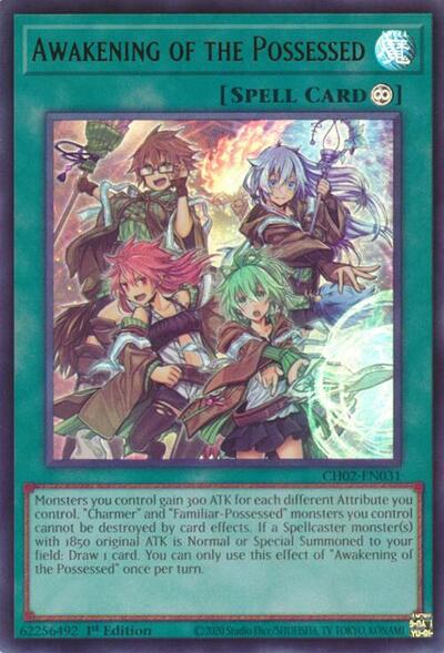 Awakening of the Possessed (CH02-EN031) [THE CHRONICLES DECK: Spirit Charmers (All-Foil Edition)]