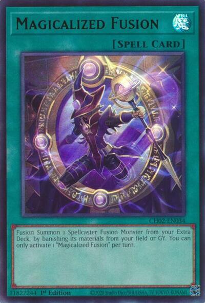 Magicalized Fusion (CH02-EN034) [THE CHRONICLES DECK: Spirit Charmers (All-Foil Edition)]