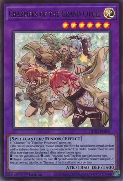 Charmers of the Grand Circle (Ultra Rare) (CH02-EN041) [THE CHRONICLES DECK: Spirit Charmers (All-Foil Edition)]