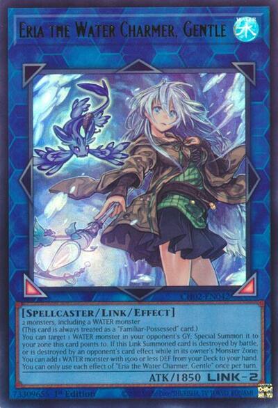Eria the Water Charmer, Gentle (CH02-EN042) [THE CHRONICLES DECK: Spirit Charmers (All-Foil Edition)]