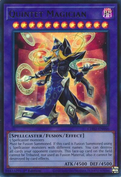 Quintet Magician (CH02-EN046) [THE CHRONICLES DECK: Spirit Charmers (All-Foil Edition)]