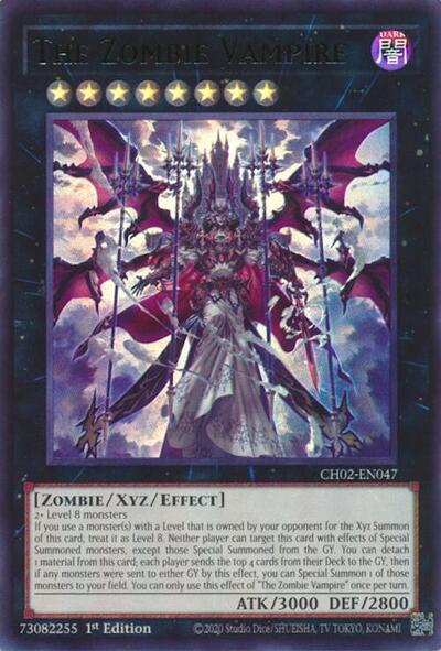 The Zombie Vampire (CH02-EN047) [THE CHRONICLES DECK: Spirit Charmers (All-Foil Edition)]