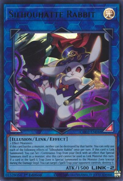 Silhouhatte Rabbit (CH02-EN048) [THE CHRONICLES DECK: Spirit Charmers (All-Foil Edition)]