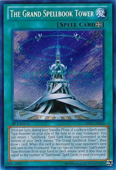 The Grand Spellbook Tower (ABYR-EN060) [Abyss Rising]