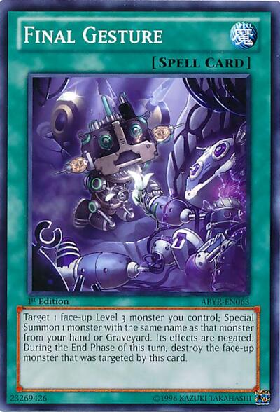 Final Gesture (ABYR-EN063) [Abyss Rising]