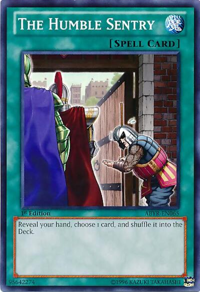 The Humble Sentry (ABYR-EN065) [Abyss Rising]
