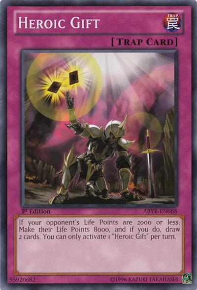 Heroic Gift (ABYR-EN068) [Abyss Rising]