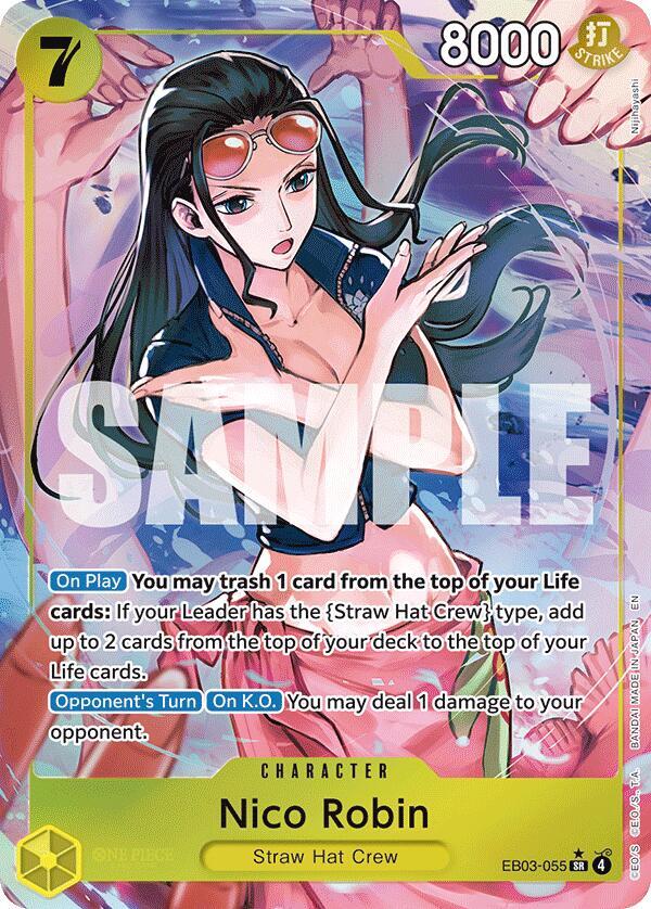 Nico Robin (055) (Alternate Art) (EB03-055) [Extra Booster: One Piece Heroines Edition]