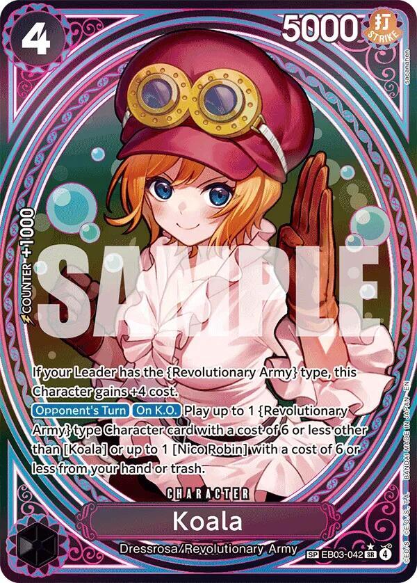 Koala (SP) (EB03-042) [Extra Booster: One Piece Heroines Edition]