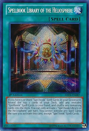 Spellbook Library of the Heliosphere (ABYR-EN087) - Abyss Rising Unlimited
