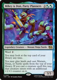 Mikey & Don, Party Planners (157) [Teenage Mutant Ninja Turtles]