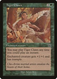 Tiger Claws (279) [Mercadian Masques]