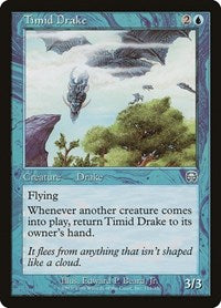 Timid Drake (111) [Mercadian Masques]