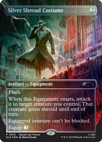 Silver Shroud Costume (915) [Secret Lair Drop Series]