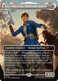 Lucy MacLean, Positively Armed (2447) [Secret Lair Drop Series]
