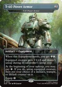 T-60 Power Armor - T-45 Power Armor (2452) [Secret Lair Drop Series]