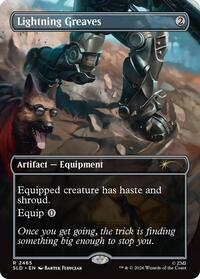 Lightning Greaves (2465) (2465) [Secret Lair Drop Series]