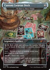 Custom Caravan Deck - The Deck of Many Things (2460) [Secret Lair Drop Series]