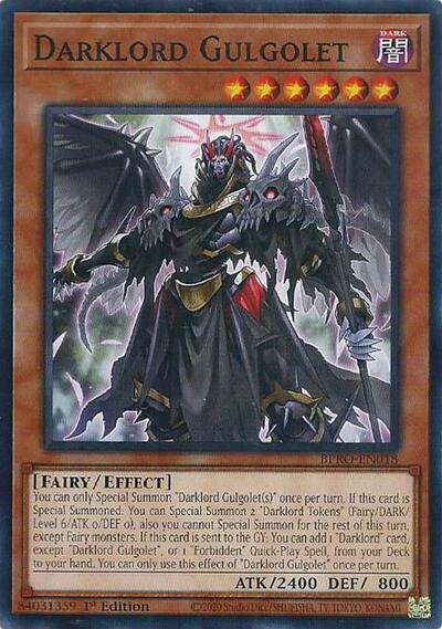 Darklord Gulgolet (BPRO-EN018) [Burst Protocol]