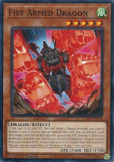 Fist Armed Dragon (BPRO-EN028) [Burst Protocol]