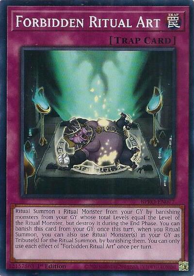 Forbidden Ritual Art (BPRO-EN077) [Burst Protocol]