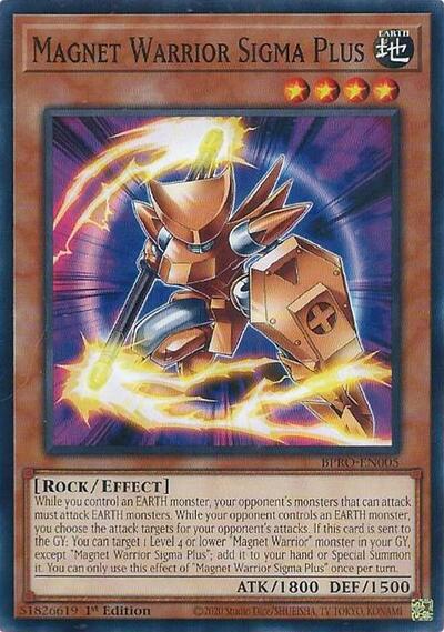 Magnet Warrior Sigma Plus (BPRO-EN005) [Burst Protocol]