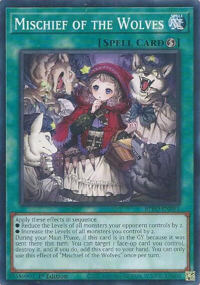 Mischief of the Wolves (BPRO-EN083) [Burst Protocol]