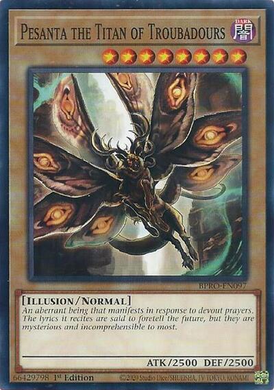 Pesanta the Titan of Troubadours (BPRO-EN097) [Burst Protocol]