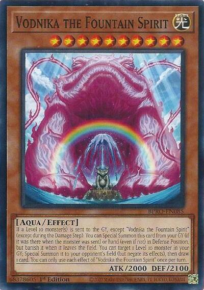 Vodnika the Fountain Spirit (BPRO-EN085) [Burst Protocol]