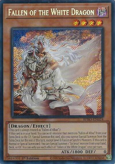 Fallen of the White Dragon (BPRO-EN024) [Burst Protocol]