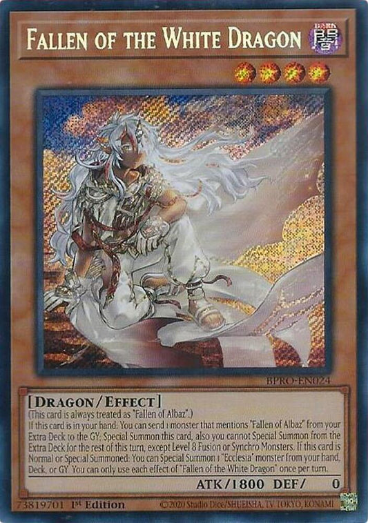 Fallen of the White Dragon (BPRO-EN024) [Burst Protocol]