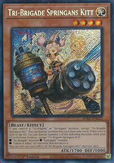 Tri-Brigade Springans Kitt (BPRO-EN025) [Burst Protocol]