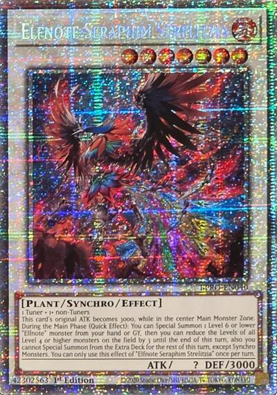 Elfnote Seraphim Strelitzia (Starlight Rare) (BPRO-EN040) [Burst Protocol]