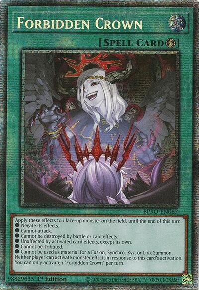 Forbidden Crown (Starlight Rare) (BPRO-EN067) [Burst Protocol]