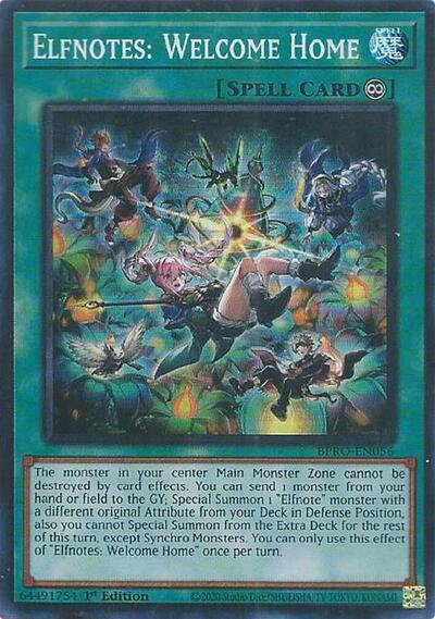 Elfnotes: Welcome Home (BPRO-EN056) [Burst Protocol]