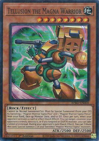 Tellusion the Magna Warrior (BPRO-EN004) [Burst Protocol]