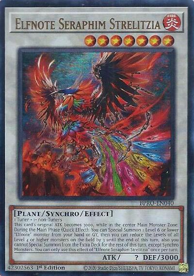 Elfnote Seraphim Strelitzia (BPRO-EN040) [Burst Protocol]