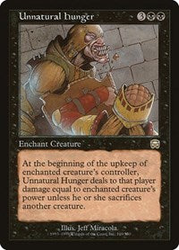 Unnatural Hunger (169) [Mercadian Masques]