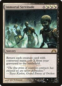 Immortal Servitude (220) [Gatecrash]