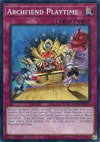 Archfiend Playtime (BPRO-EN073) [Burst Protocol]