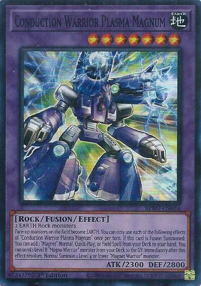 Conduction Warrior Plasma Magnum (BPRO-EN034) [Burst Protocol]
