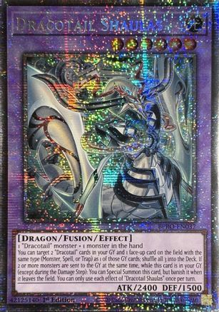 Dracotail Shaulas (Starlight Rare) (BPRO-EN037) - Burst Protocol 1st Edition