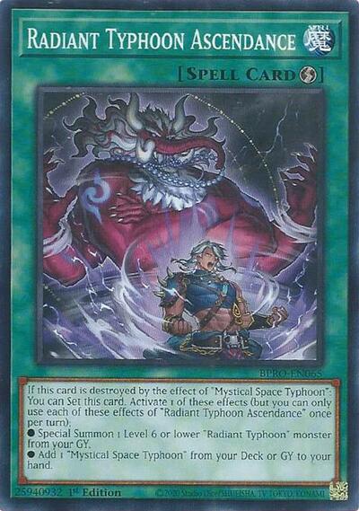 Radiant Typhoon Ascendance (BPRO-EN065) [Burst Protocol]