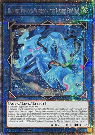 Radiant Typhoon Varuroon, the Marine Eidolon (Starlight Rare) (BPRO-EN049) - Burst Protocol 1st Edition