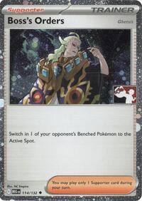 Boss's Orders - 114/132 (114/132) [Prize Pack Series Cards]